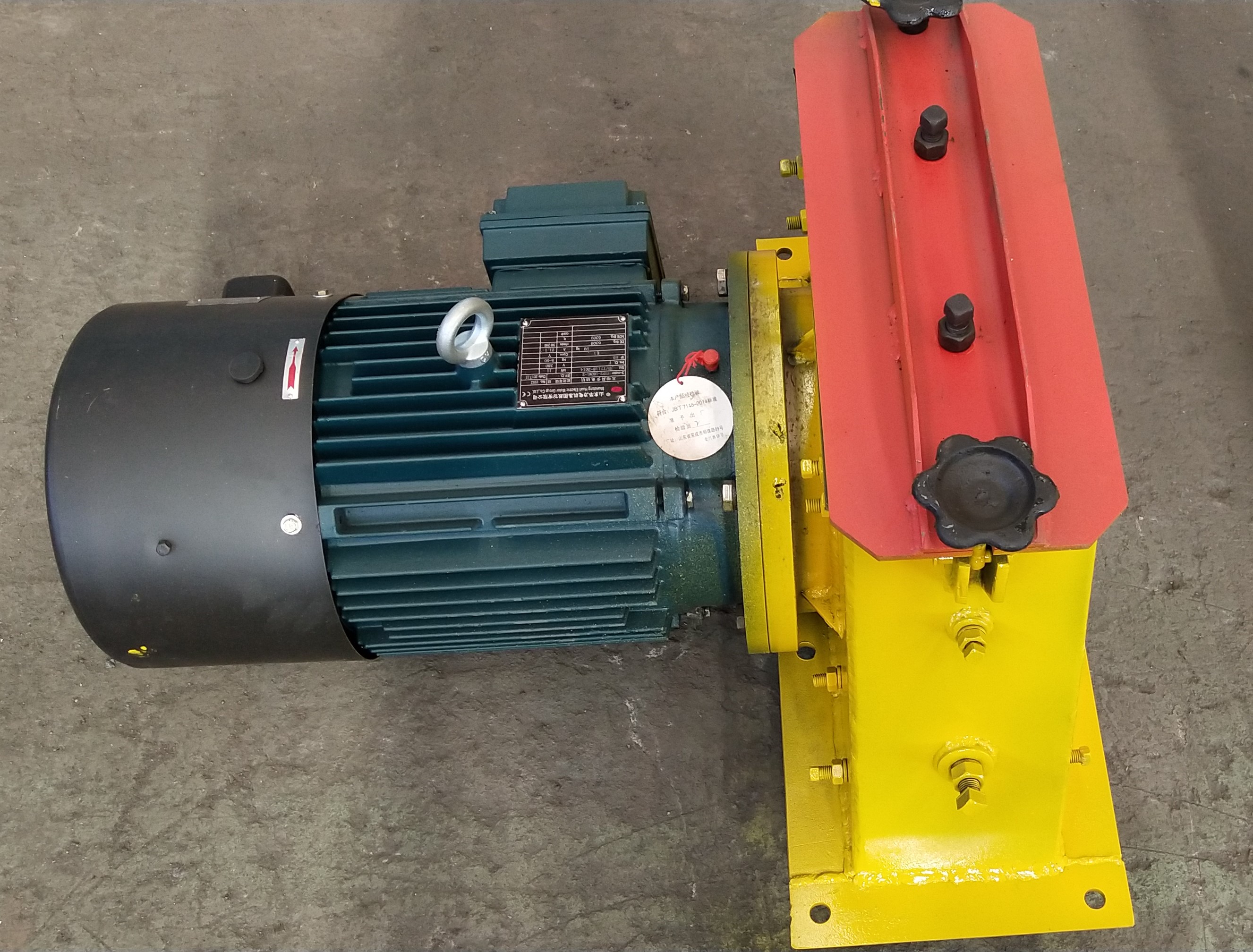 7.5KW抛丸器，Q034ZZ抛丸器